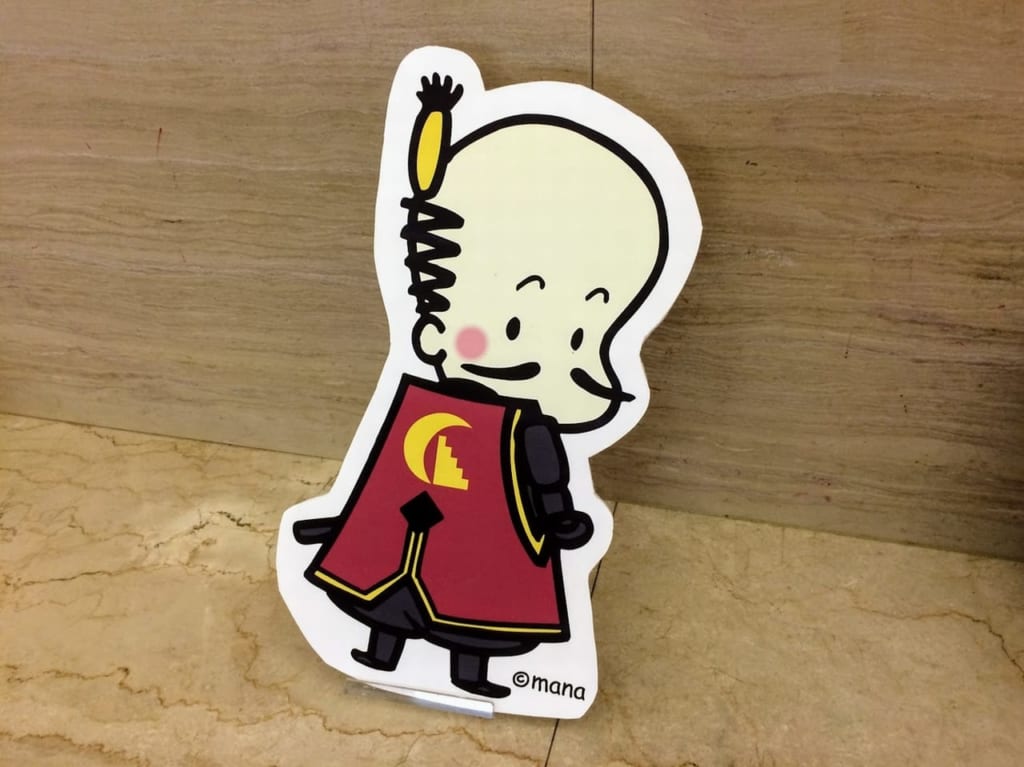 滋賀県立安土城考古博物館内部のまめのぶくん２