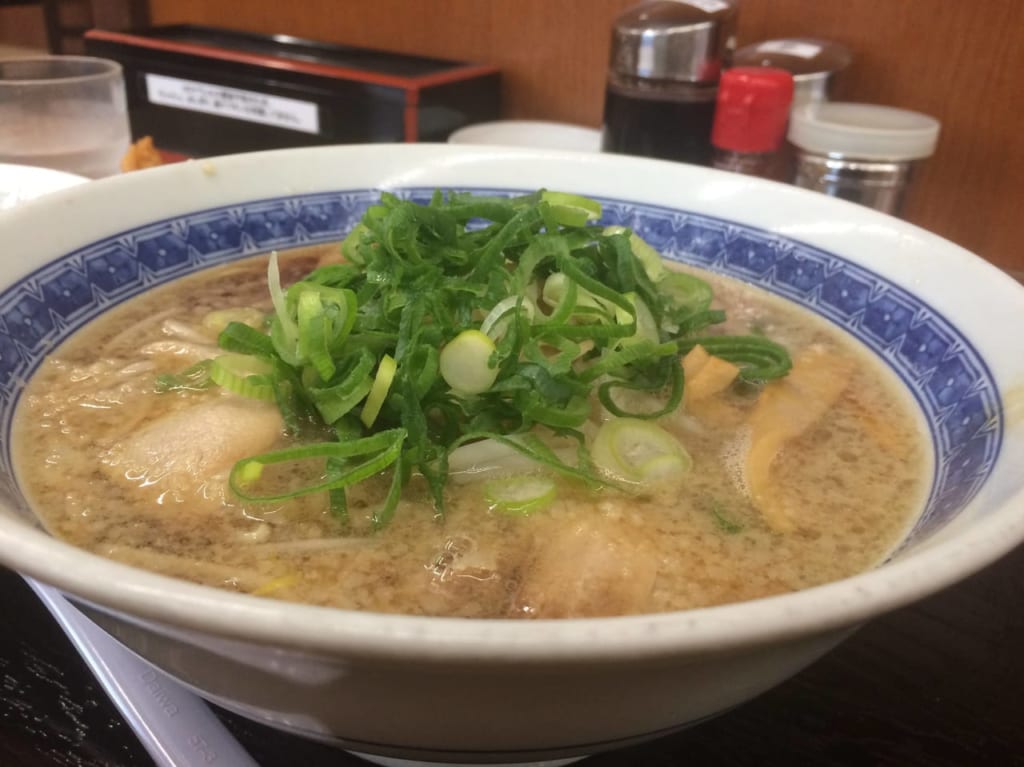 万両力石の限定ラーメン（醤油）