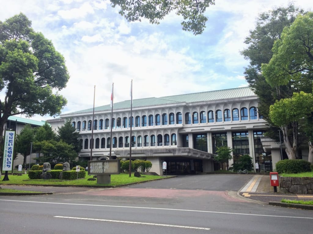 東近江市役所、外観
