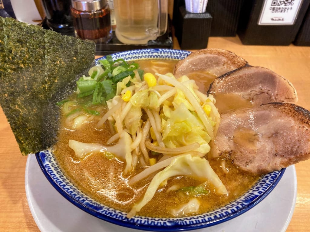 ちゃんぽん亭総本家の味噌ラーメン