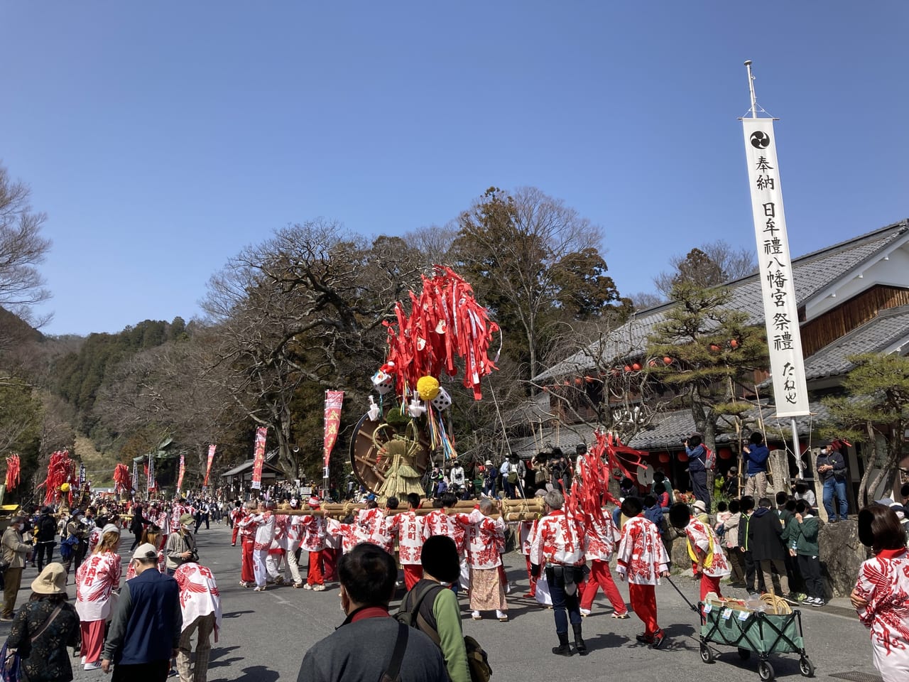 令和5年(卯年)近江八幡左義長まつり3