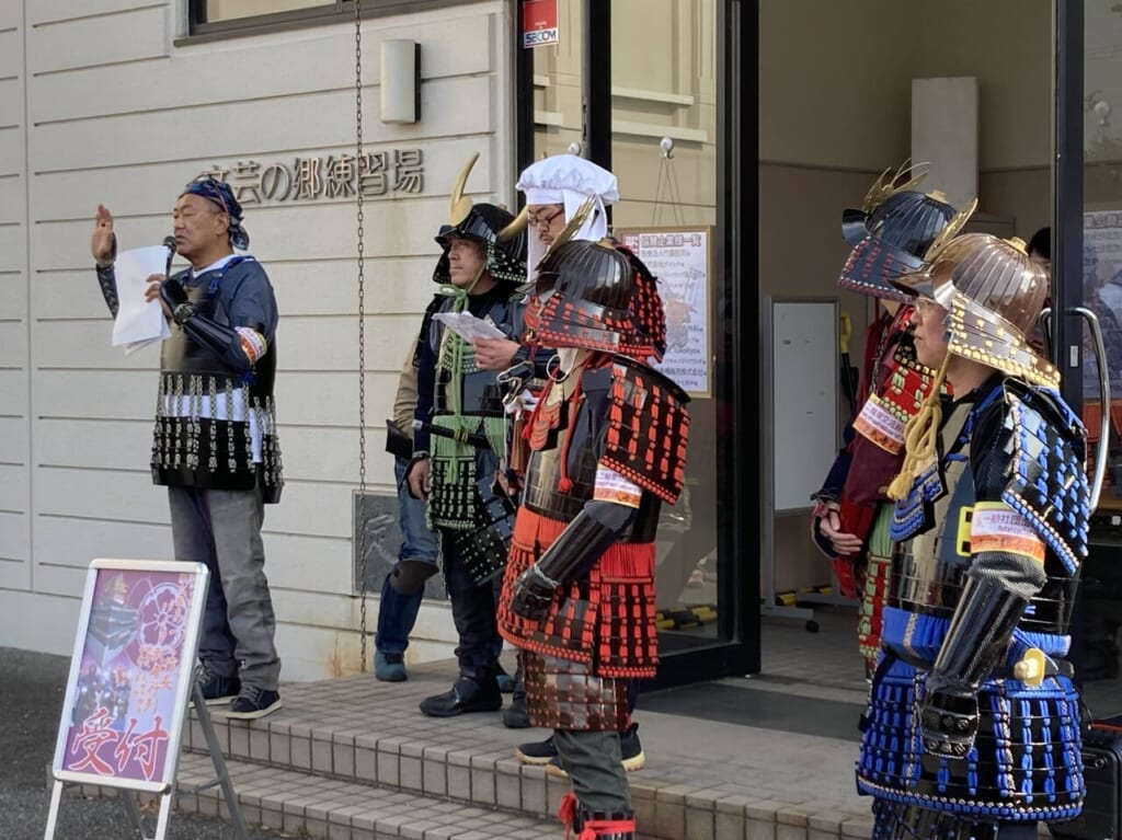 あづち信長バイク武者行列4