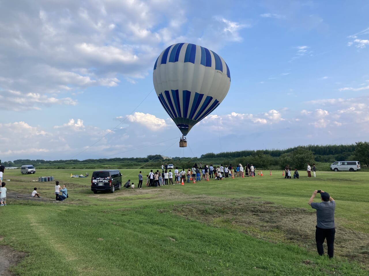 熱気球の体験会6