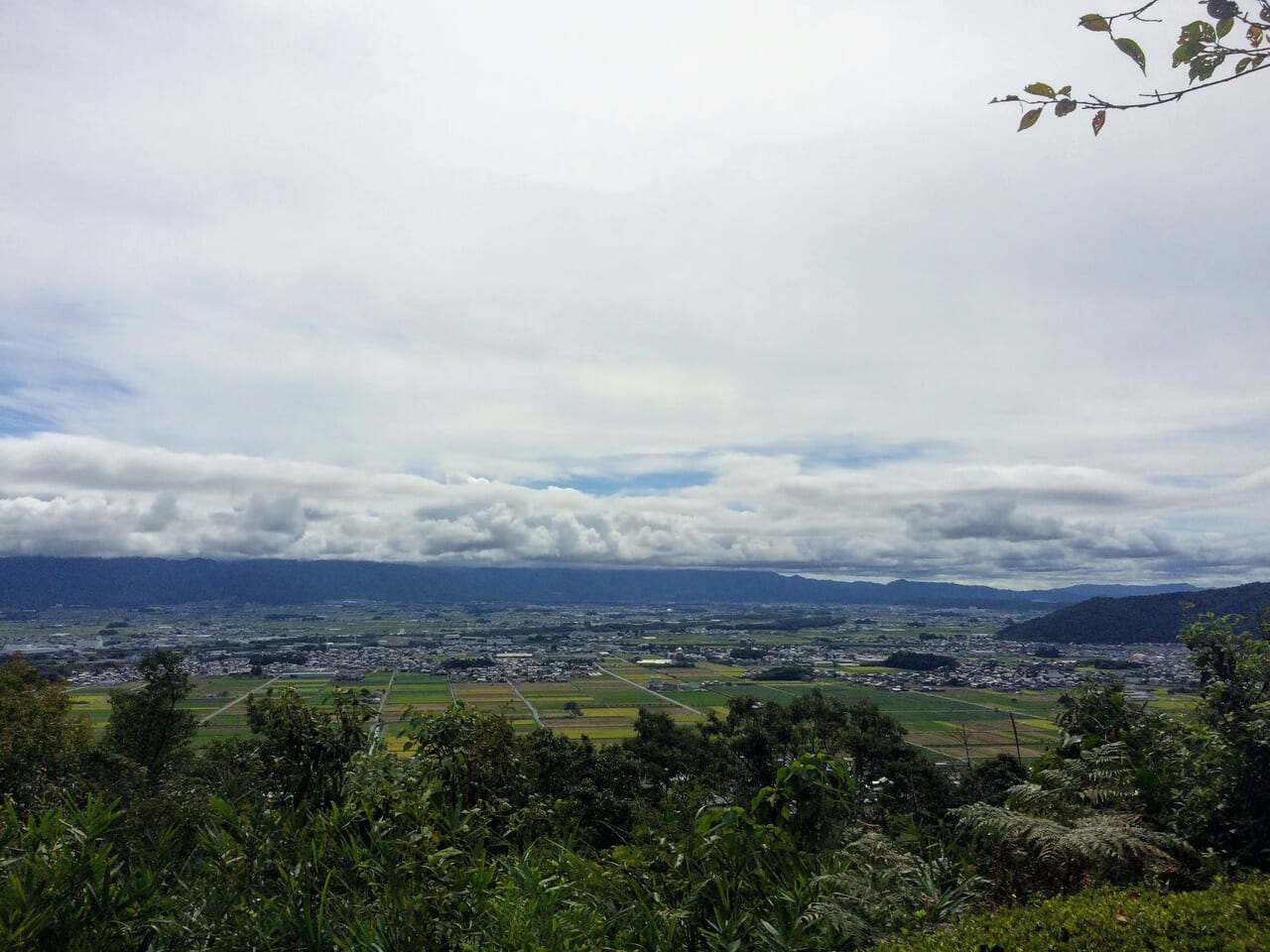 猪子山山頂からの風景