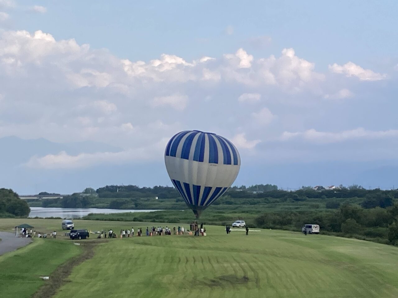 東近江夏休み熱気球体験搭乗会6