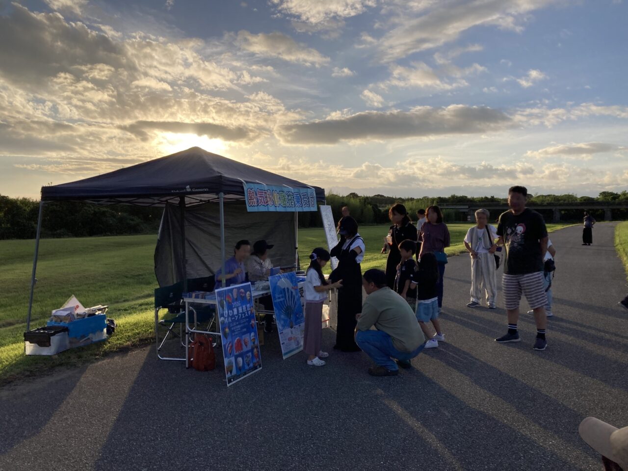 東近江夏休み熱気球体験搭乗会3