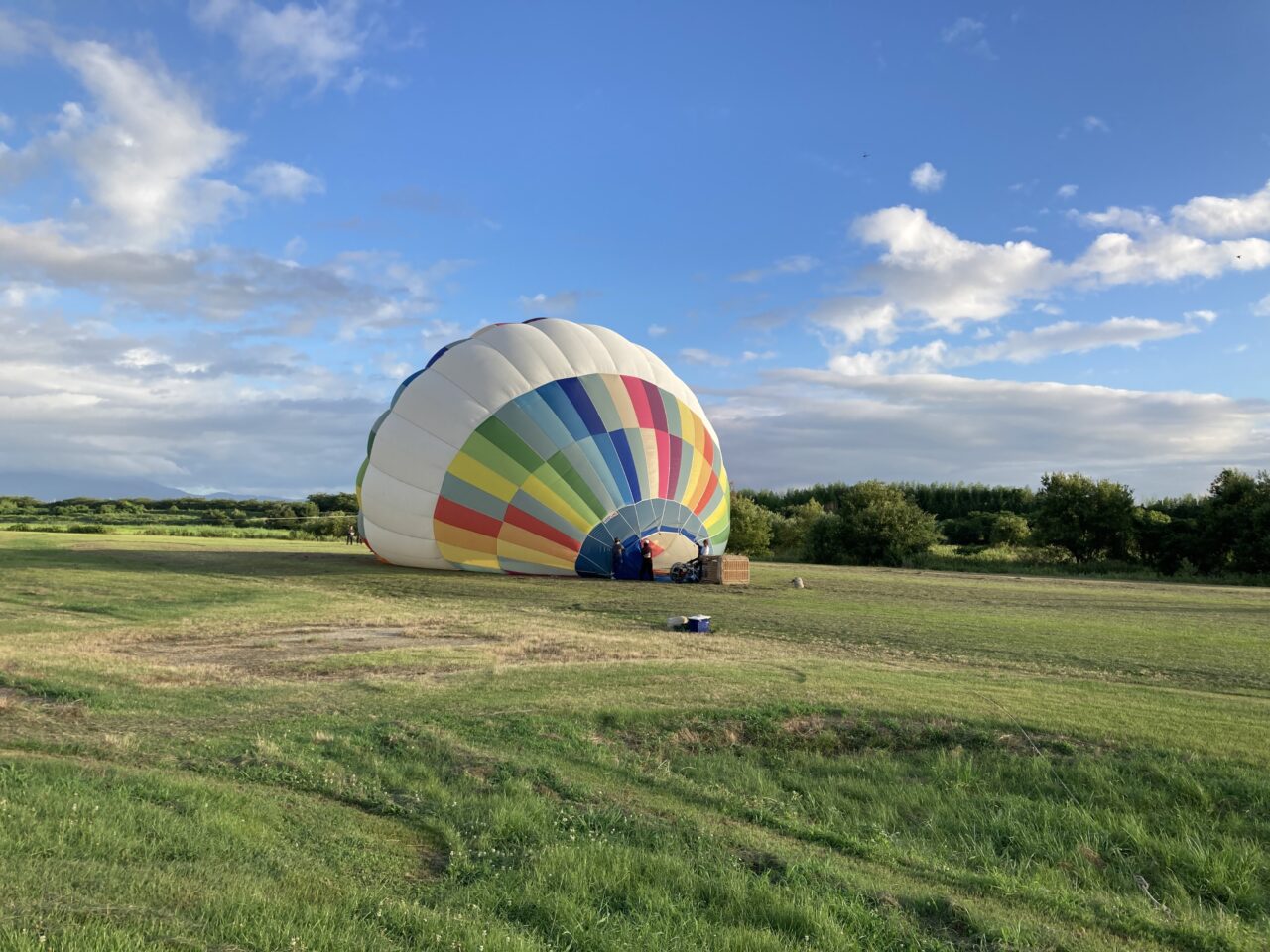 東近江夏休み熱気球体験搭乗会7