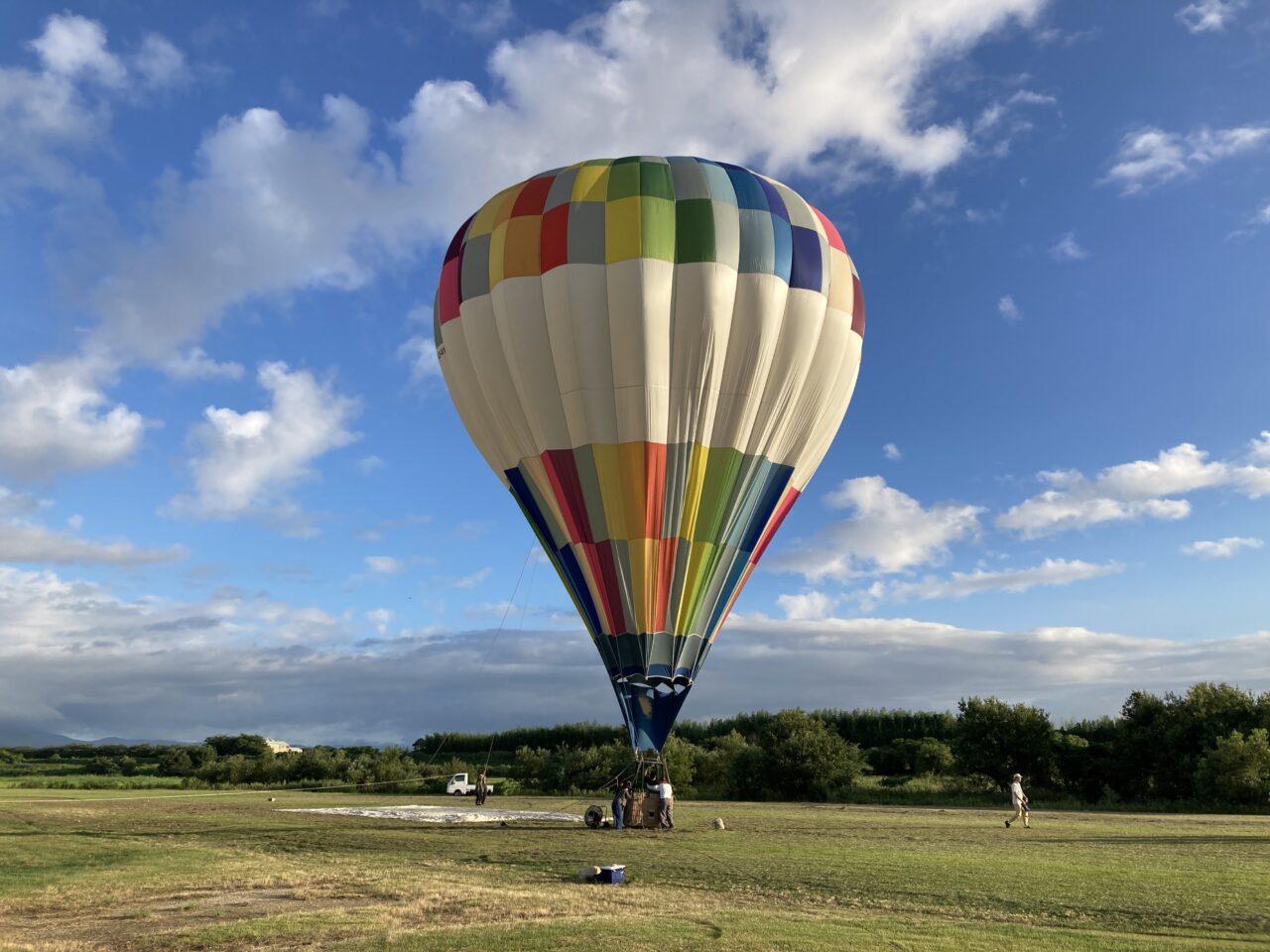 東近江夏休み熱気球体験搭乗会8