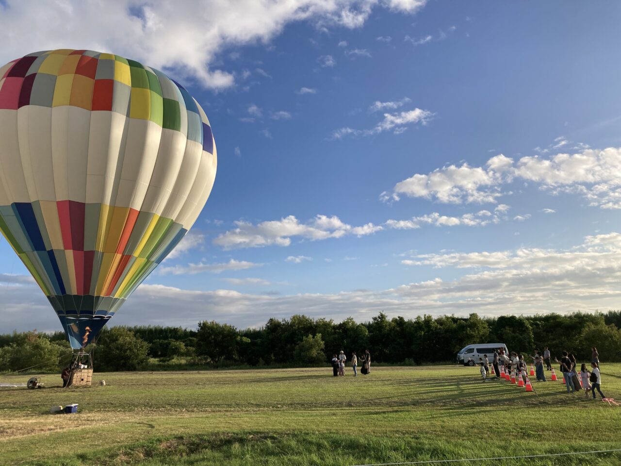 東近江夏休み熱気球体験搭乗会9