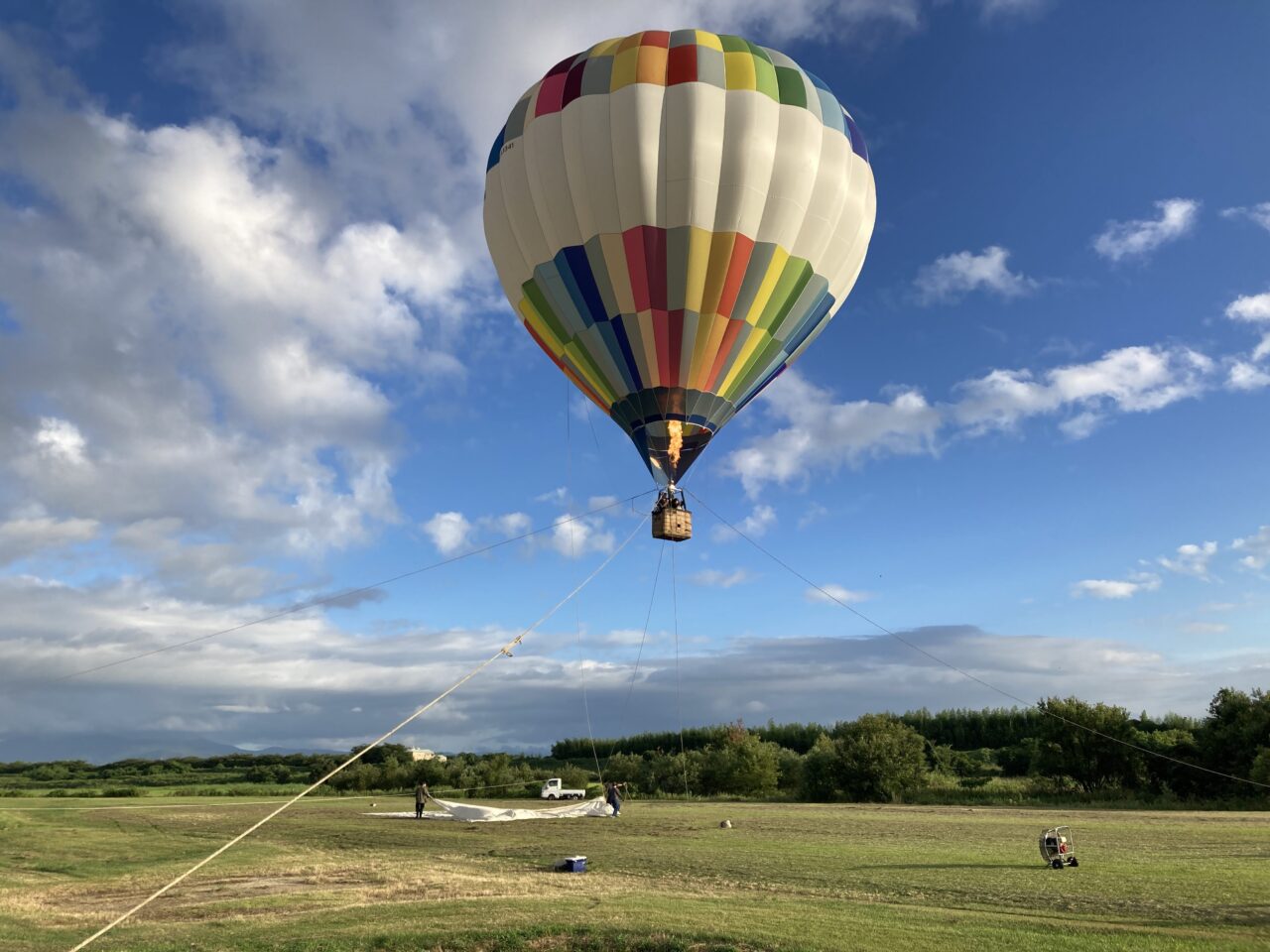 東近江夏休み熱気球体験搭乗会11