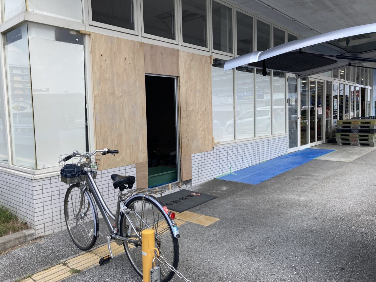 トランクルームのグッドボックス工事中