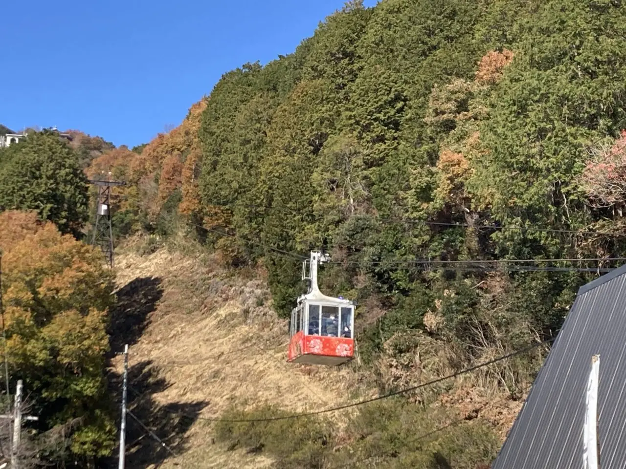 八幡山ロープウェー4